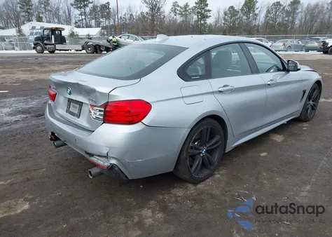 2017 BMW 440I Gran Coupe xDrive из США, поврежденный, VIN WBA4E5C55HG189509